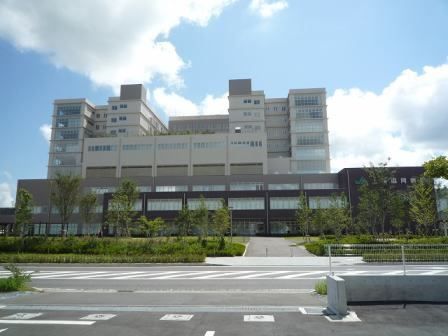 近くの土浦協同病院まで500m（徒歩7分）