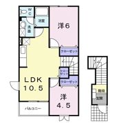 ヴィラエミネンスAの間取り画像