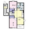 ヴィラエミネンス Cの間取り画像