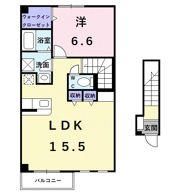 ナーシサスの間取り画像