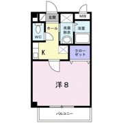 アムール パティオの間取り画像