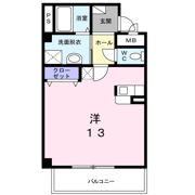 アムール パティオの間取り画像