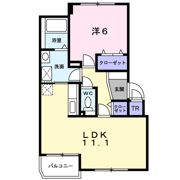 アビタシオン美香保の間取り画像