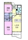 パイン・ヒルズ参番館の間取り画像