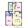 グラン ヴェルジェAの間取り画像