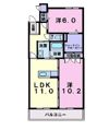 セントラルタウンの間取り画像