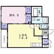 ジュネス松陰の間取り画像