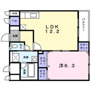 ジュネス松陰の間取り画像