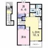 ブライト・シップαの間取り画像