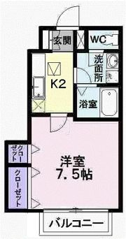 モンターニャ パセオの間取り画像