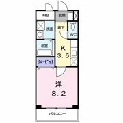 スタディオ・フラット田島の間取り画像