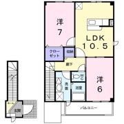 カーザグランデの間取り画像