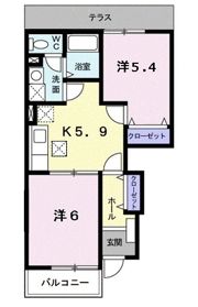 アロッジオの間取り画像