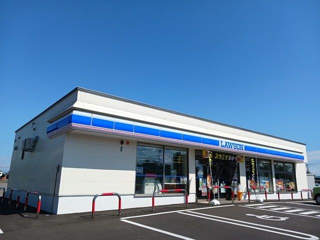 近くのローソン旭川新星町店まで450m（徒歩6分）