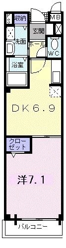 サニーヴィラ西新井の間取り画像