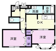 フラワーズの間取り画像