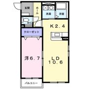 Casa tokitouの間取り画像