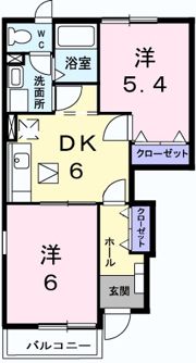白蔵ⅢAの間取り画像
