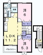 メゾン・フレーシュの間取り画像