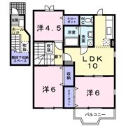 グランドール F2の間取り画像