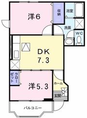 クレストールS・S・K・Ⅱの間取り画像