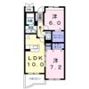 ハミングスクエアAの間取り画像