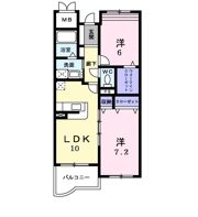 ハミングスクエアAの間取り画像