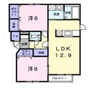 サンリットハウスの間取り画像