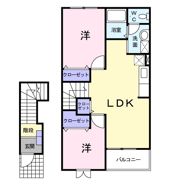 サニーフォレストⅢの間取り画像