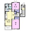 プロヴァンス Ⅰの間取り画像