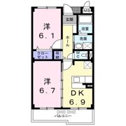 ファインヒル吉根Aの間取り画像