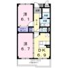 ファインヒル吉根Aの間取り画像