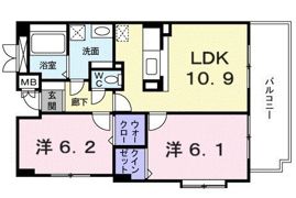 フリーデAの間取り画像
