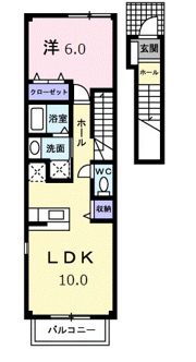 シャンロジュマンの間取り画像