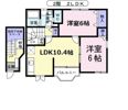 アルモニーハイツの間取り画像