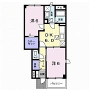 フローラルⅠの間取り画像