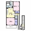 グレイスコート新屋Aの間取り画像