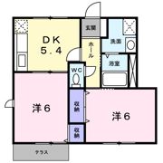ラーピハイツⅡの間取り画像