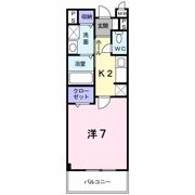 ヴィラフローラの間取り画像