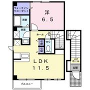 マンダリーヌ・Uの間取り画像