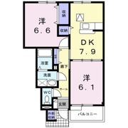 フィオーレの間取り画像