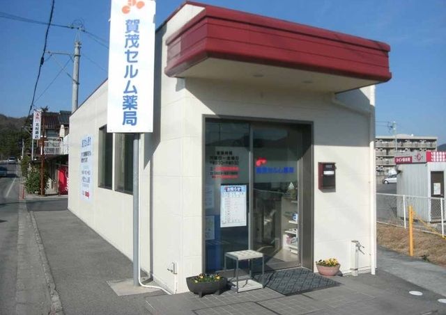 近くの賀茂セルム薬局まで500m(徒歩7分)