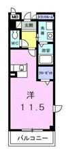 ノール・アンソレイエの間取り画像