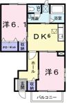 パルティール・弐番館の間取り画像