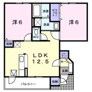 ラ・セゾンの間取り画像