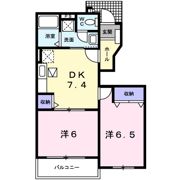 アルス 開成Aの間取り画像