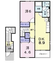 ファースト デューⅥの間取り画像