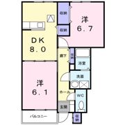サンヒルズAの間取り画像
