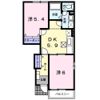 シャン・ド・フルール Aの間取り画像