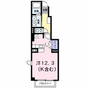 アルカディアDの間取り画像